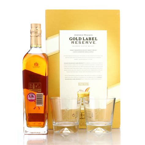 Johnnie Walker Gold Label Reserve 200th Anniversary Edition Gift Pack | Whisky Auctioneer