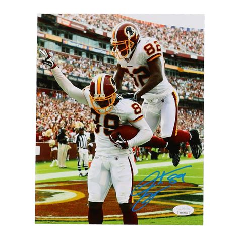 Santana Moss Signed Redskins 8x10 Photo (JSA) | Pristine Auction