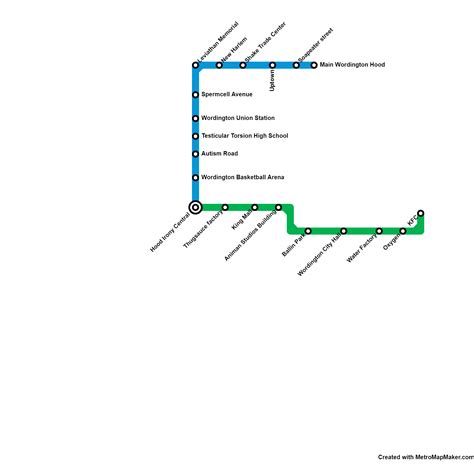 Wordington Subway Line 2 : r/wordington