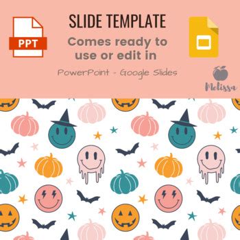 PowerPoint Template | Google Slides Template Halloween | TpT