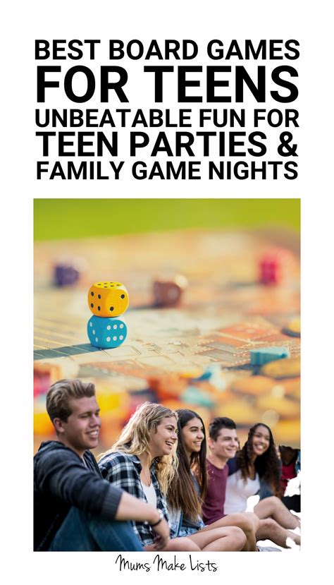 Board games for teens that they love