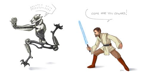 Grievous Obi-Wan by Zav- on DeviantArt