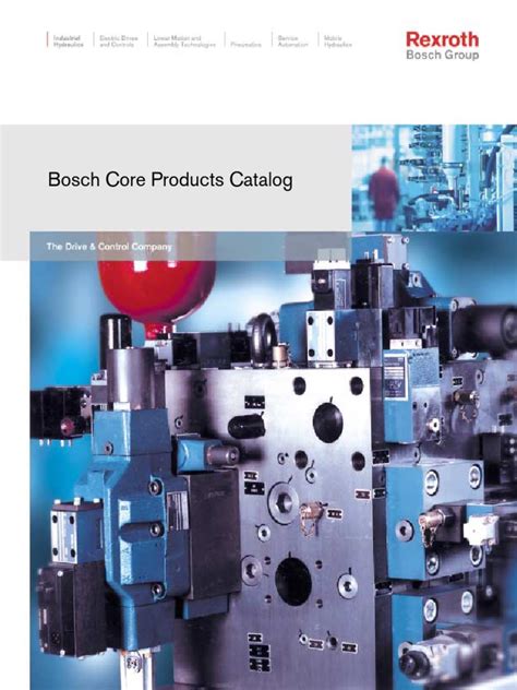 Bosch Rexroth - Catalog de Produse de Bază | Valve | Automation | Free 30-day Trial | Scribd