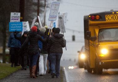 Portland teachers strike: Negotiators reach an agreement to avert ...