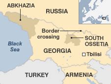 BBC News - Russia-Georgia border crossing reopens