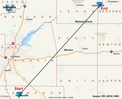 Two Mississippi Tornado Families – February 26, 1958 – Tornado Talk