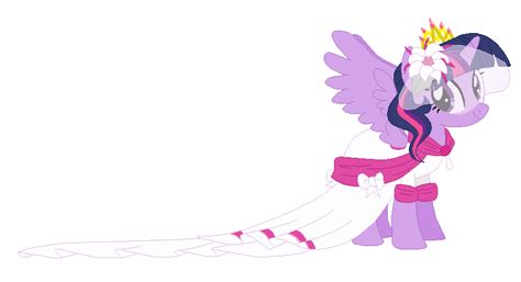 Princess Twilight Sparkle's Wedding Dress by WishingWellBro on DeviantArt