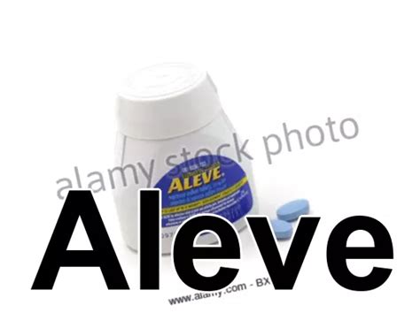 Aleve dosage for muscle pain, RX