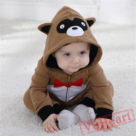 Winter Onesies - Baby Cute Raccoon Onesie Costume - Kigurumi Onesies