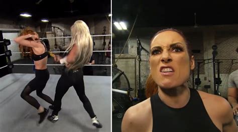 WWE News: Becky Lynch reacts to Liv Morgan attacking her while training