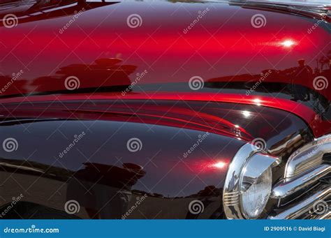 Red & Maroon Custom Car Stock Photo - Image of display, maroon: 2909516