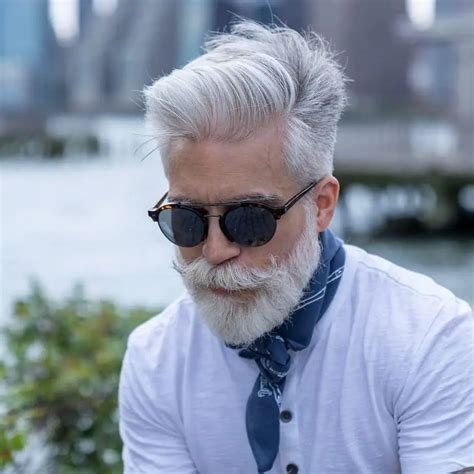 33+ Men's Grey Hairstyles Gif