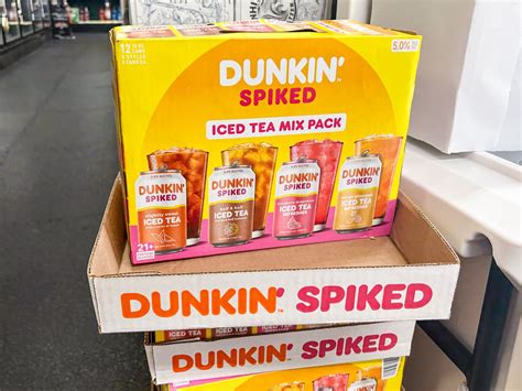 Dunkin' Spiked Iced Coffees & Teas Have Arrived in Select Liquor Stores - The Krazy Coupon Lady