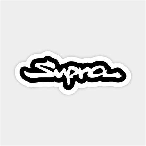 Toyota Supra Mkiv logo -- Choose from our vast selection of magnets to match with your desired ...