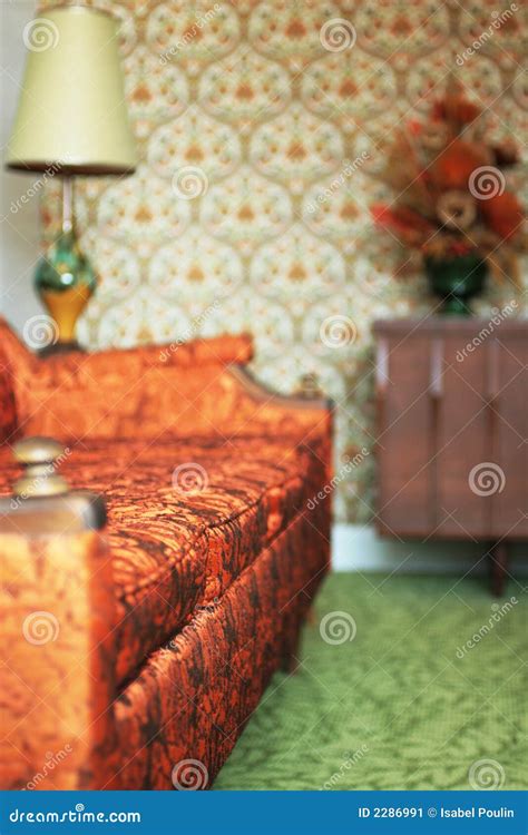 Kitsch living room stock image. Image of sixties, colored - 2286991