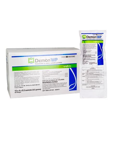 Demon WP Insecticide - Cypermethrin - 40% - Phoenix Environmental Design Inc.