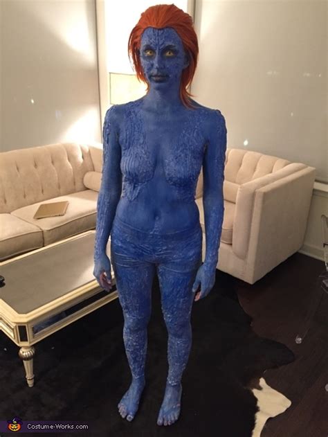 Homemade Mystique Costume | Creative Costume Ideas