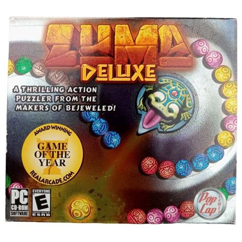 Pop Cap Games | Video Games & Consoles | Zuma Deluxe Pc Cd Rom Computer Video Game Frog Popcap ...