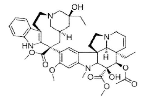 Structure of Vinblastine. | Download Scientific Diagram