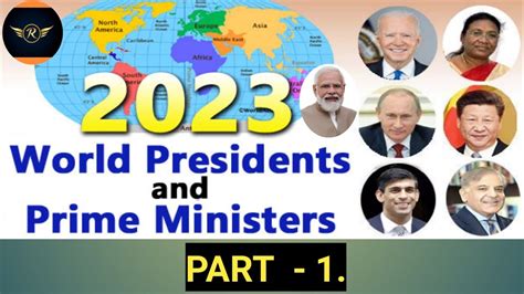 All Country President Name List 2023/All Country Prime Minister And President Name 2023.. - YouTube