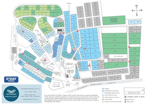 Eden Park Seat Map