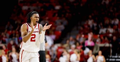 Oklahoma basketball moves back into top-10 of AP poll after Big 12 opener