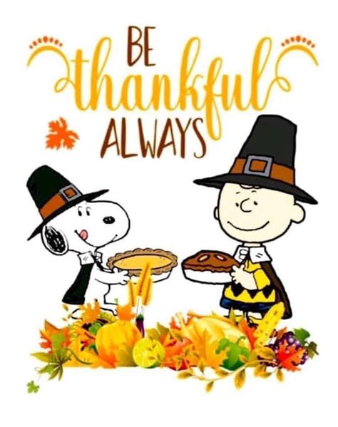 Download Charlie Brown Thanksgiving Thankful Always Wallpaper | Wallpapers.com