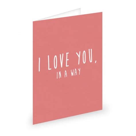 10 Valentine's Day Cards For British People And The Emotionally Stunted