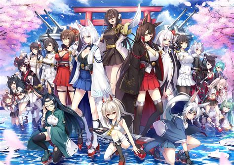 Azur Lane (IJN) Sakura Empire Family Picture : AzureLane