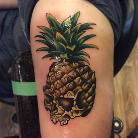 63 Amazing Pineapple Tattoo Ideas For People Who Are Ticklish ...