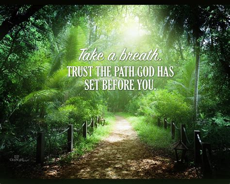 Trust God's Path Desktop Wallpaper - Free Backgrounds