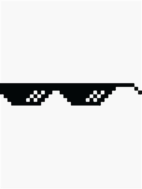 "Sunglasses Meme" Sticker for Sale by LujyStore | Redbubble