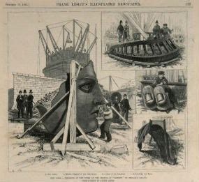 The Design, Transport, and Construction of the Statue of Liberty, 1865 ...