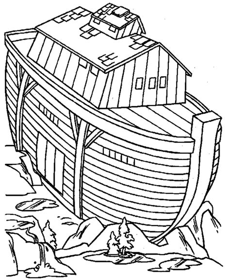 noahs ark Noahs Ark Coloring Page, Religion Activities, Secret Garden ...