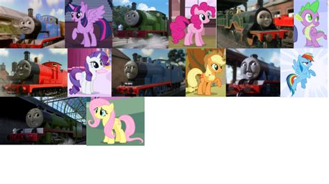 Thomas and MLP Pairings by ThomasTrainfan2006 on DeviantArt