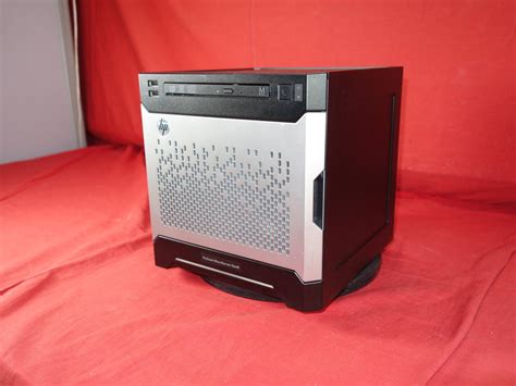 【傷や汚れあり】HP ProLiant MicroServer Gen8 【Core i3-3240】 【BIOS確認済】 メモリ8GB ...