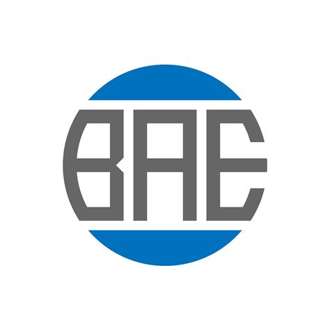 BAE letter logo design on white background. BAE creative initials ...