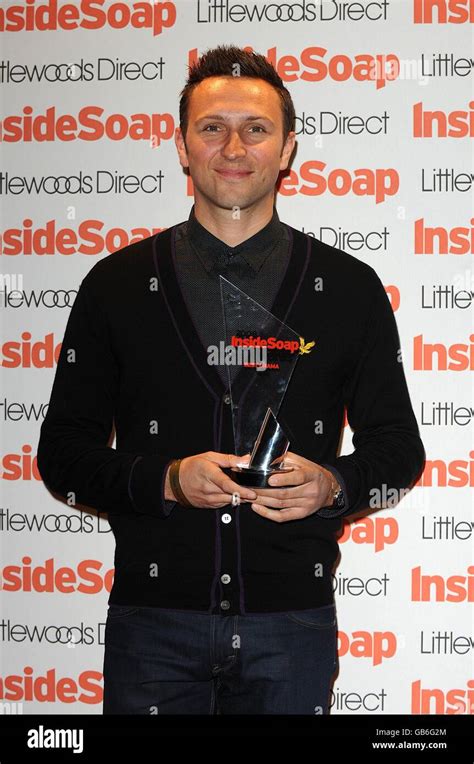 Alex Walkinshaw with the Best Drama award for The Bill at the 2008 ...