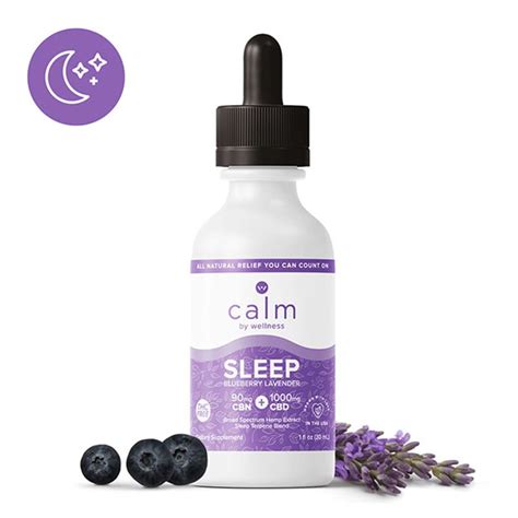 CBD Oil For Sleep & Insomnia - #1 Choice, Calm By Wellness