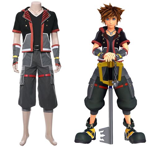 Sora Kingdom Hearts III Cosplay Costume from Kingdom Hearts 3 ...