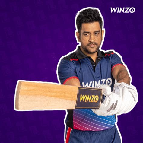 Ms Dhoni Cricket GIF by WinZO Games - Find & Share on GIPHY