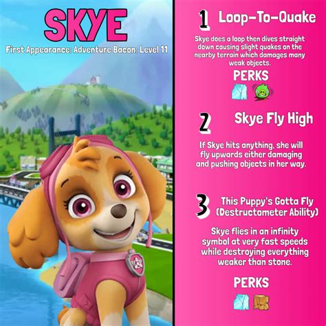 PAW Patrol + Angry Birds: Skye Abilities V2 by gocommitreexd on DeviantArt