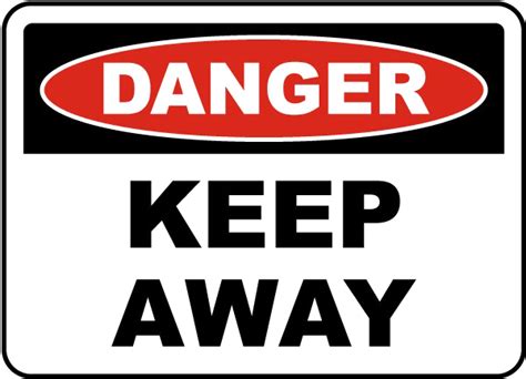 Keep Out Danger PNG Images Transparent Free Download - PNG Mart