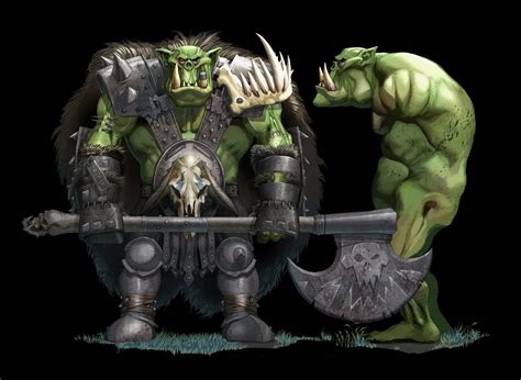 Warhammer Orc WOoo — polycount