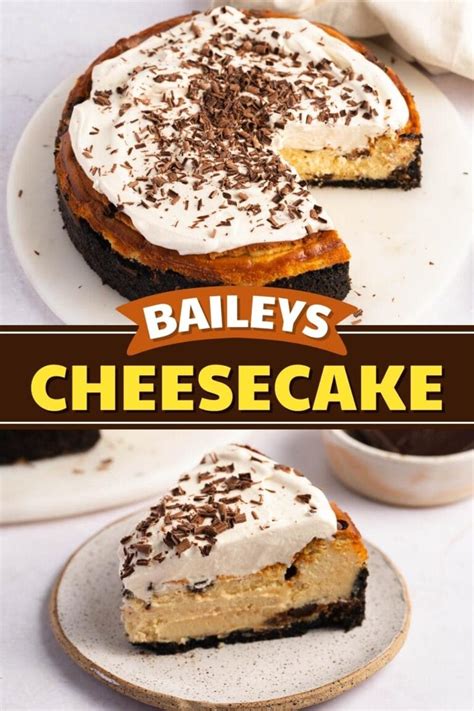 Baileys Cheesecake Recipe - Insanely Good