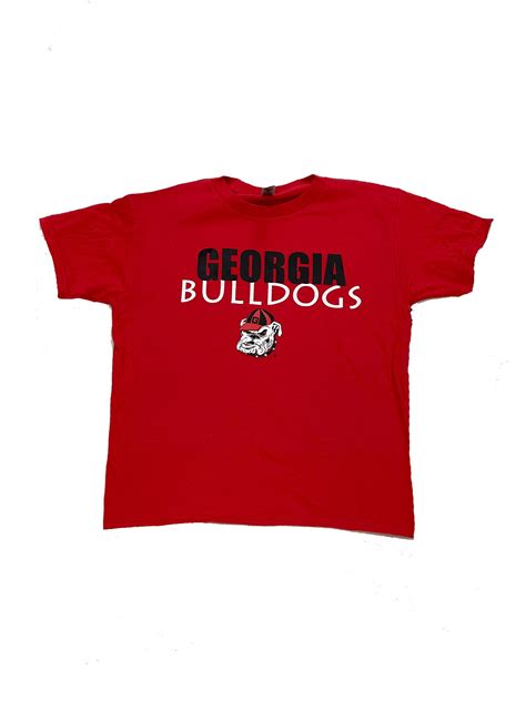 Georgia Bulldogs Red YOUTH Tee (#91023G / 12 Pack) - Turnovers, Inc.