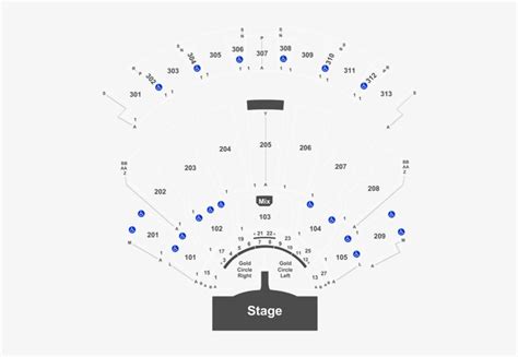 Zappos Theater Seating Chart Aa - 525x519 PNG Download - PNGkit