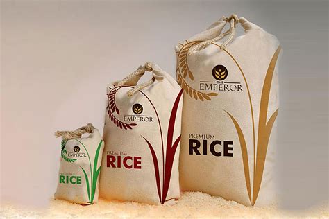 Unique and Creative Rice Packaging Bag Design | Behance :: Behance