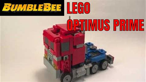 LEGO Transformers Bumblebee Movie Optimus Prime - YouTube