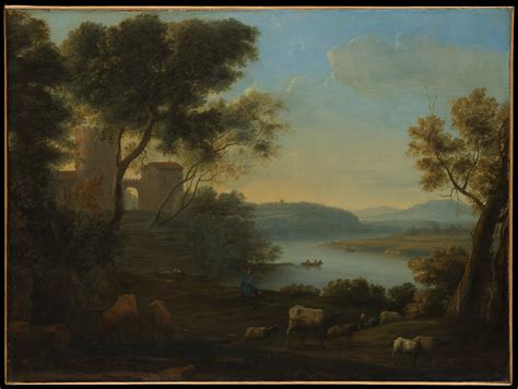 Claude Lorrain (Claude Gellée) | Pastoral Landscape: The Roman Campagna ...